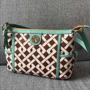 Spartina 449 Daufuskie Island Women’s Canvas Multicolored Shoulder Bag